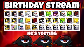 đź”´đź‘ş BIRTHDAY TIME  Huge GiveawayđźŽ‰  Pet Simulator 99 Live  đź”´âšˇ [upl. by Askari416]