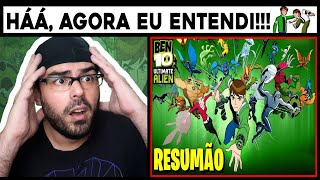 REACT  CLARK  Ben 10 Supremacia Alienígena A História em 1 Vídeo [upl. by Begga]