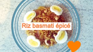 Riz basmati épicé  Spicy Rice  Anissma ♡ [upl. by Mehelhteb]