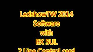 LedshowTW 2014 Software Tutorial [upl. by Aisyla]