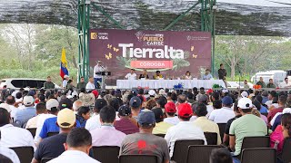 Presidente Petro en quotAcciones por la paz y la vidaquot del Gobierno del Cambio en Tierralta Córdoba [upl. by Barbuto]