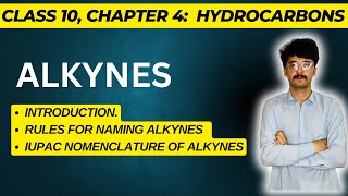 alkynes and rules for naming alkynes  IUPAC nomenclature for alkynes  mmk chemistry [upl. by Einrae543]