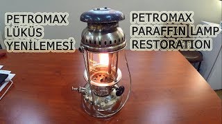 Petromax 821250 CP lüküs yenilemesi  Petromax 821250 CP kerosen lamp restoration [upl. by Horick]