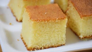 Eggless Sponge Cake  Vanilla Sponge Cake With Condensed Milk  Super Soft Eggless Cake [upl. by Shoshanna]