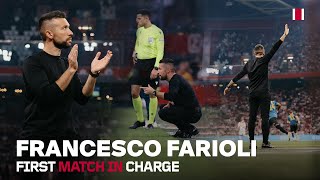 Passionate Francesco Farioli during his first Ajax match in charge 🎥 [upl. by Fradin241]