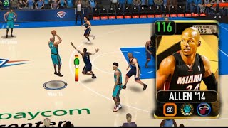 Hes Incredible 109 ovr Live Pass Ultimate Store Master Ray Allen Gameplay NBA LIVE MOBILE SEASON 8 [upl. by Modla646]