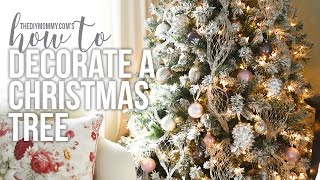 How to Decorate a Christmas Tree  CHRISTMAS DIY  DECOR CHALLENGE [upl. by Grove854]