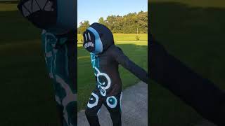 Grimey fortnite costume halloween costume fortnite viral shorts [upl. by Nash]