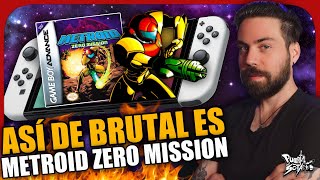 Así de BRUTAL es METROID ZERO MISSION en Nintendo Switch Menuda MARAVILLA [upl. by Orsa]