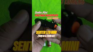 SENTER LED Mini Waterproof Poketman 2000 Lumens [upl. by Demeter623]