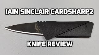 Iain Sinclair Cardsharp2 Credit Card Knife Unboxing and Review [upl. by Popelka]