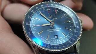 Luxury watch review Breitling Navitimer Automatic [upl. by Leeth]