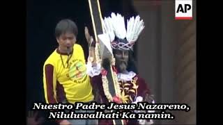 2018 Nuestro Padre Jesus Nazareno Official Hymn to the Black Nazarene [upl. by Uzial]