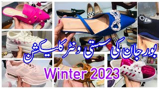 Borjan New Winter Collection 2023  Borjan Shoes Collection 2023  Sneakers Pumps  Borjan sale [upl. by Nohtanhoj]