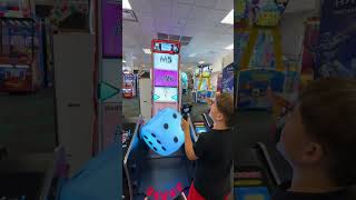 Jackpot Winner He Landed On Go Playing Giant Monopoly Arcade Game At Chuck E Cheese shorts [upl. by Innad476]