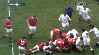 Jonathan Davies Dream Debut for Wales Wales v England 20th April 1985 [upl. by Afinom]