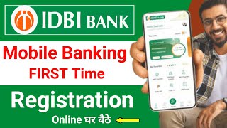 IDBI bank Mobile Banking Online Registartion 2024  IDBI Bank Mobile Banking Activation 2024 [upl. by Cristobal]