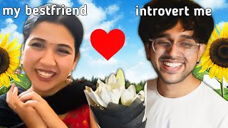 Rachitroo and Rhea First Date Stream❤️  Funny Moments [upl. by Elletnwahs]