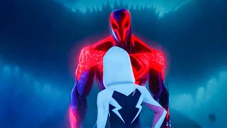 SpiderMan Across the SpiderVerse “Gwen Meets SpiderMan 2099” NEW TV Spot 2023 [upl. by Faxan39]