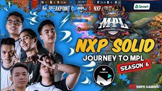 NXP SOLID JOURNEY TO MPL SEASON 6  SNIPE GAMING HD [upl. by Mccallum]