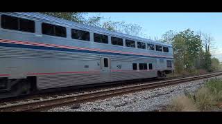 amtrak westbound capitol limited passing through Brunswick md [upl. by Woodward727]