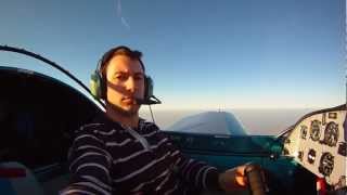 CH 601 XL Flight over clouds from Montmorillon [upl. by Reta]