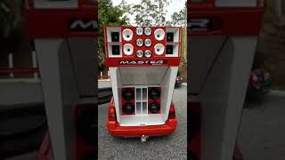 4 ALTO FALANTES HARD POWER 4550 TOCANDO FORTE PARATI MASTER SOUND [upl. by Ahsikal567]