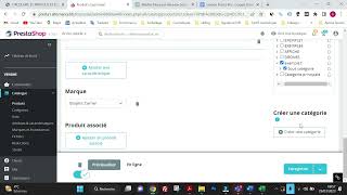 BTS NDRCPRESTASHOP  Créer une catégorie et une sous catégorie1 [upl. by Nerag]