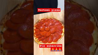 Pizza 🍕🍕pizza cheese pizza tortilla pepperoni pepperonipizza recipe recipeshorts [upl. by Rodgiva603]