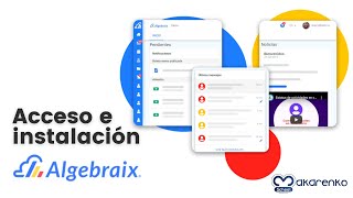 Acceso e instalación de Algebraix [upl. by Yaffit225]