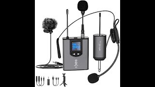 TTStar UHF Wireless Microphone System Product Review [upl. by Mert]