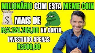 MILIONÁRIO COM CRIPTO MOEDA MAIS DE R212 MILHÕES INVESTINDO APENAS R50000 AINDA DÁ TEMPO [upl. by Anurag]