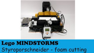 Lego® mindstorms nxt Styroporschneider [upl. by Vel]