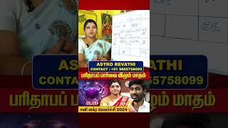 பரிதாபப் பார்வை விழும் மாதம் kadagam 2024 rasipalan astrology horoscope tamil [upl. by Xanthus]