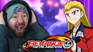 JULIAN amp GRAVITY PERSEUS FIRST TIME WATCHING  Beyblade Metal Masters Episode 1213 REACTION [upl. by Diego]