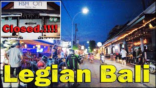 What is The Situation Now In This Area Legian Bali Nightlife [upl. by Biebel]