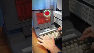 Toshiba T3100e del 1988 prova di accensione ASMR e test con CheckIt  ValorosoIT [upl. by Hama]