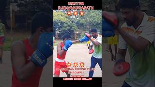 BOXING TRAINING MITTS 💥 PART 1 saisriram shortsfeed [upl. by Ahsahs]