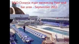 PampO Cruises Oceana Swimming Pools [upl. by Enytsirhc840]