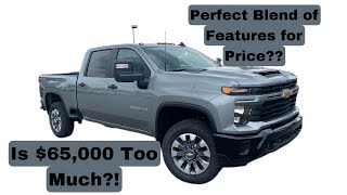 2024 Chevrolet Silverado 2500HD Custom 66TD POV Test Drive amp Review [upl. by Kolosick]