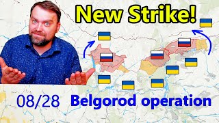 Update from Ukraine  Wow A new Strike by Ukraine on Belgorod region  Ruzzian Army might be cut [upl. by Oirretno996]