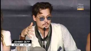 Pirates of the Caribbean On Stranger Tides  Cannes Press Conference 1 [upl. by Miguelita]