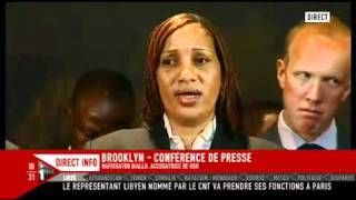 NAFISSATOU DIALLO CONFERENCE DE PRESSE DE BROOKLYN NEW YORK [upl. by Norita583]