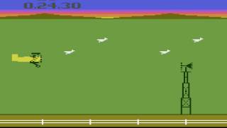 Atari 2600 Longplay 056 Barnstorming [upl. by Hwu]