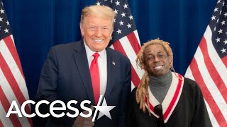 Donald Trump Pardons Lil Wayne amp Kodak Black [upl. by Slosberg]