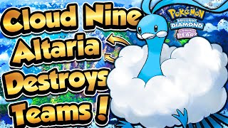 Cloud Nine ALTARIA DESTROYS TEAMS  Pokémon Brilliant Diamond amp Shining Pearl Competitive Battles [upl. by Maillij]