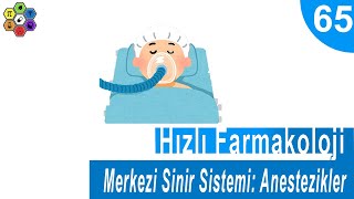 MERKEZİ SİNİR SİSTEMİ ANESTEZİKLER  Hızlı Farmakoloji 65 [upl. by Colis143]