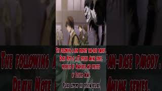 Death Note Abridged Episode 1 Scene 12 [upl. by Francesco]