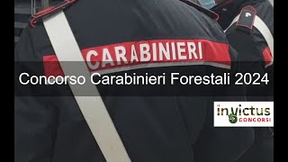 Concorso pubblico per 12 tenenti nel ruolo Forestale dell’Arma dei Carabinieri [upl. by Klotz]