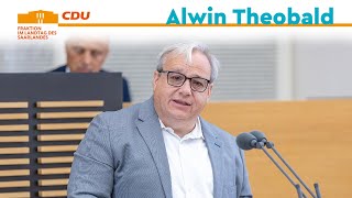 Alwin Theobald Änderung saarl Besoldungsgesetz [upl. by Aicinat]